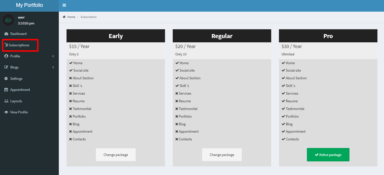 Change Package Examples MOP|Documentation